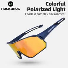 ROCKBROS Óculos De Ciclismo UV400 Óculos De Sol Polarizados Para Bicicleta De Estrada Para MTB