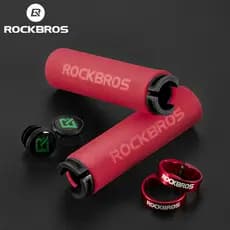 ROCKBROS Punhos De Guiador Para Bicicleta MTB De Anti-derrapante Macio Absorvente De Choque