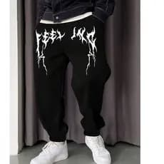 Calça Moletom Streetwere Designer Fashion Unissex  Moda Casual Treino Algodão