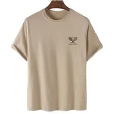 Camiseta UNISSEX BET TENIS malha 100% Algodão Fio 30.1 Penteado. Gola em ribana 1x1 canelada, toque macio e confortável.