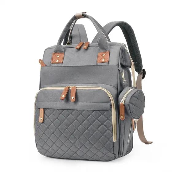 Mochila Bolsa Maternidade Original Impermeável Porta mamadeira Fralda Unissex MYB-X2