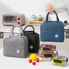 Bolsa Térmica Portátil para Marmita e Viagem Necessaire Lancheira Térmica