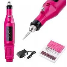 Lixadeira Motor Caneta Bivolts Unha Lixa Elétrica Profissional Bloco Motor Bivolt