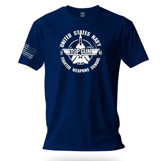 Camiseta Reset Masculino TOP GUN 100% Algodão Premium