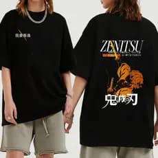 Blusa Oversized Zenitsu – Kimetsu no Yaiba