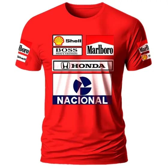 Camiseta Reset Out Formula 1 ANOS 90 100% Algodão Premium