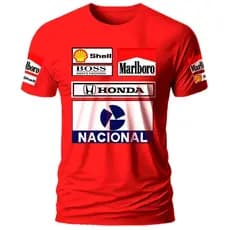 Camiseta Reset Out Formula 1 ANOS 90 100% Algodão Premium