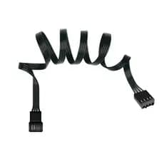 Cabo Extensor Fans Cooler 3 e 4 Pinos PWM 25cm