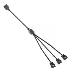 CABO JST SM 4P 3 SAÍDAS MACHO ADAPTADOR PARA RGB 12V 4 PINOS