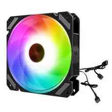 Cooler Fan Pwm 4pin 120mm 1700rpm Argb 3pin 66cfm Coolmoon