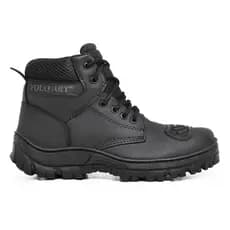 Bota Motociclista Coturno Motoqueiro Conforto Premium Protetor de Marcha e Bico Reforçado