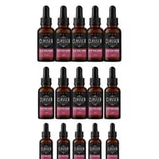 Kit 12x Óleo Para Barba 30ml Classe A  Possui Hidratantes e Fortalece Os Fios Profissional