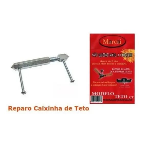 Salva Caixinha De Luz Teto c/ abas Rápido E Prático Marcai
