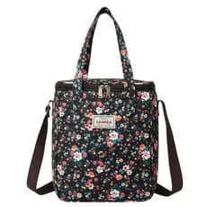 Bolsa Térmica Feminina Impermeável Lancheira Marmita Academia Trabalho Bebidas Elegante