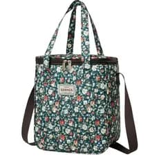 Bolsa Térmica Feminina Impermeável Lancheira Marmita Academia Trabalho Compacta Elegante