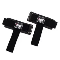 Strap Academia Block Munhequeira Com Tala Musculação Strap Musculação (Par)