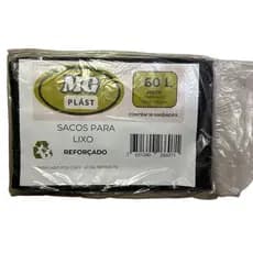 KIT SACO PARA LIXO REFORÇADO 60L