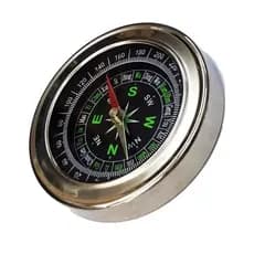 Bússola Profissional Metal Bolso Militar Aviação Escoteiros Sobrevivencia Montanhismo Camping Caça Trilha Pesca