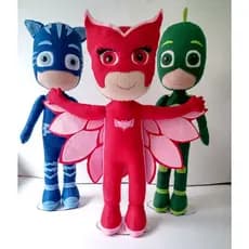 Trio de personagens PJ Masks