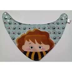 Babador bandana Harry Potter, 3 meses a 2 anos.