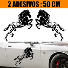 Kit Adesivos Carro Caminhão 2 Lados - Cavalo De Fogo