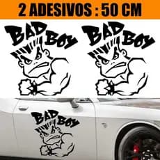 Kit Adesivos Carro Caminhão 2 Lados - Homem Bad Boy