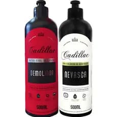 Kit Lava Auto Nevasca Cadillac 500ML + Demolidor Desengraxante Cadillac 500ML