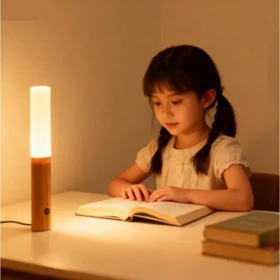 Luz Noturna Inteligente com Sensor LED Lâmpada Magnética Recarregável De Parede ou Cabeceira para Casa MT253 ( 6 )