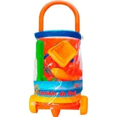 Carrinho de Praia com 12 peças Trolley de Praia Gulliver - 5054