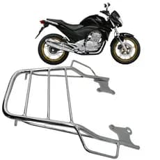 Bagageiro Suporte Para Bau Cb 300 2009 A 2015 Aço Resistente