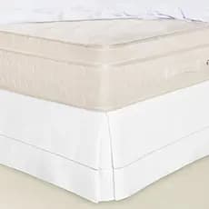 Saia Box para Cama Casal King Ponto Palito Oxford