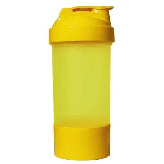 Kit 5 Coqueteleiras Shakeira 500ml 2 Doses Whey