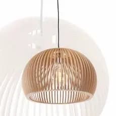 Luminária Teto tipo Pendente em MDF UNIVERSO Completa -