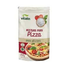 Mistura para Massa de Pizza sem Glúten 200g - Vitalin