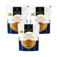 Kit 3 Espaguetes Spaghetti de Arroz Sem Glúten 200g Casarão 🍝🌱