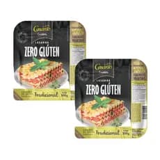 Kit com 2 Unidades de Massa para Lasanha Tradicional sem Glúten 300g - Casarão