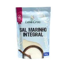 Sal Marinho Integral sem Iodo 250g - Leve Croc