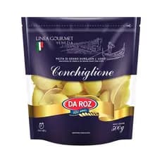 Macarrão de Sêmola com Ovos Grano Duro Conchiglione 500g - Da Roz