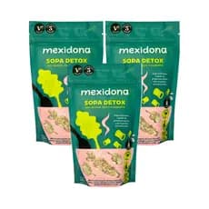Kit com 3 Pacotes de Sopa Detox de 130g cada - Mexidona