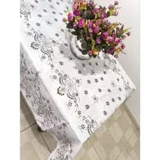 Toalha de Mesa 4 e 6  Cadeiras  Oxford fácilita na limpeza e secagem rápida