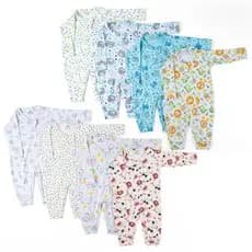 Macacão Bebê Estampado Sortido Suedine 100% algodão