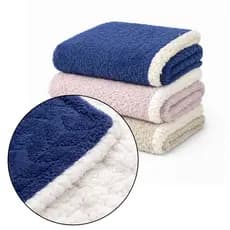 Coberdrom Bebê Cobertor Manta Sherpa Soft Dupla Face Macio Menino e Menina 1,15 cm x 0,70 cm