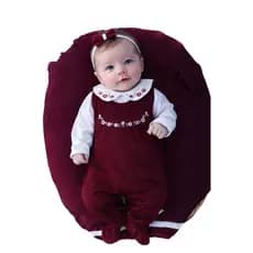 Saída Maternidade Menina Bela Ramos 05 Peças Roupa de Bebê Menina
