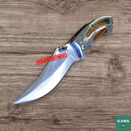 Canivete Inox Cowboy EDC Camping Pesca Trilha