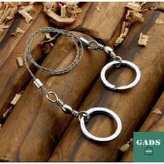 Arame 2 corrente serra cortador caça acampamento caminhadas viagem ferramenta sobrevivência.