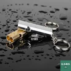 kit 2 Apito Duplo Tubo De Alta Frequência Ferramenta Auto-Defense Para Acampamento Ao Ar Livre