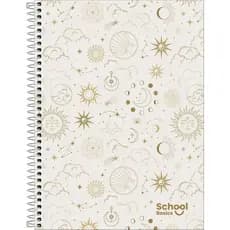 Cadernos Universitário Capa Dura School Basics Feminino 10 Matérias 160 folhas,- (PRONTA ENTREGA)