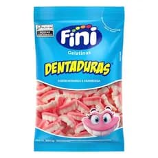 Kit 03 - Balas de Gelatina e Marshmallows Dentadura 90g - Fini