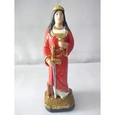 Santa Barbara 15 cm - ornamentação e para seu lar