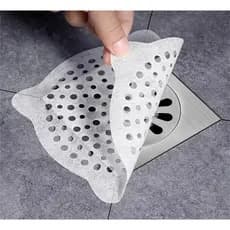 Protetor de Ralo Descartável 16x16cm – Kit com 10 Peças, Praticidade e Higiene